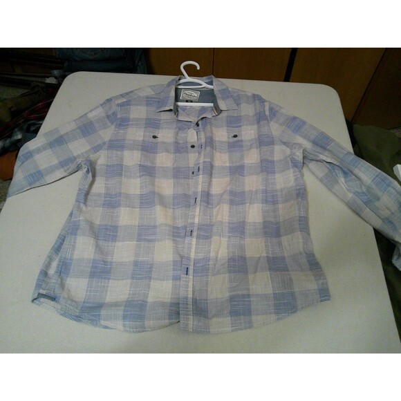 Flag and Anthem Button Up shirt Men’s Size xl - Picture 3 of 5